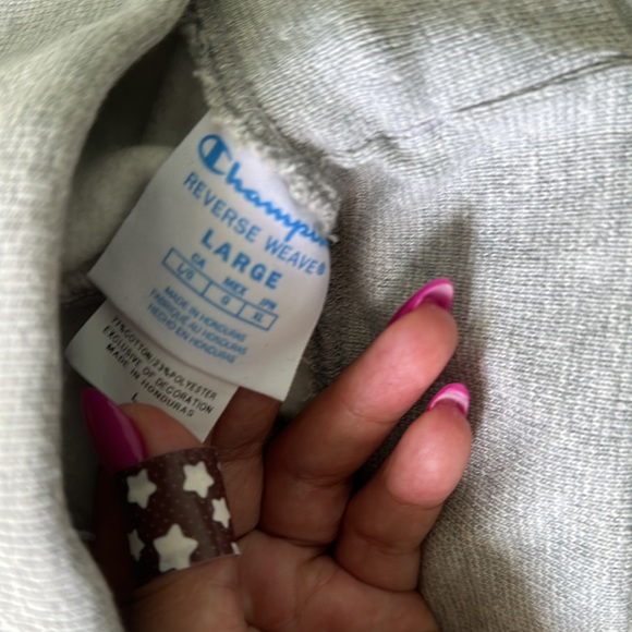 Champion reverse weave grey sweatpants - Picture 3 of 4